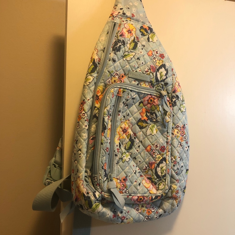 Vera Bradley Slingback Backpack Floating Garden pattern